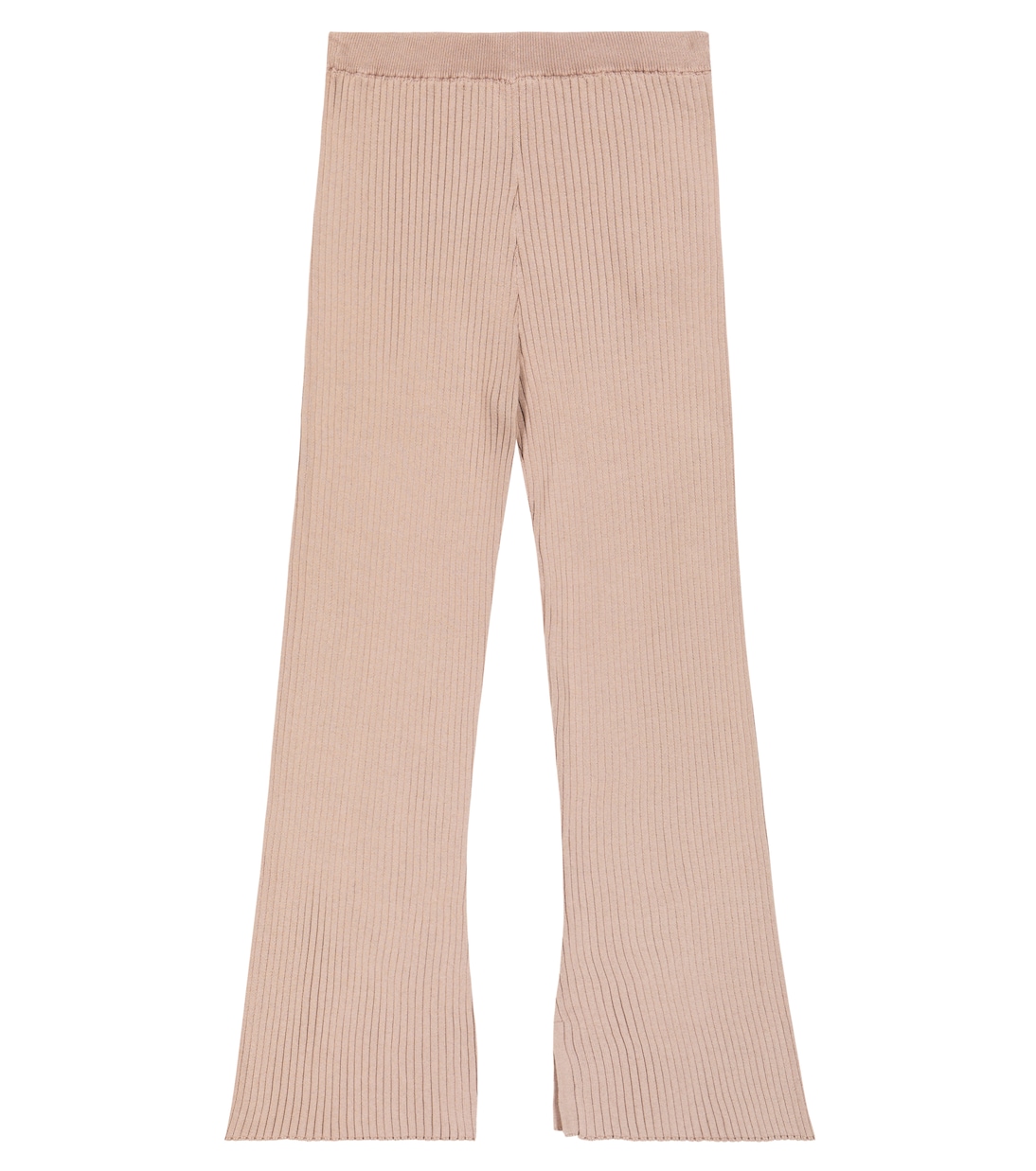 Pantalones de algodón acanalados | Brunello Cucinelli Kids
