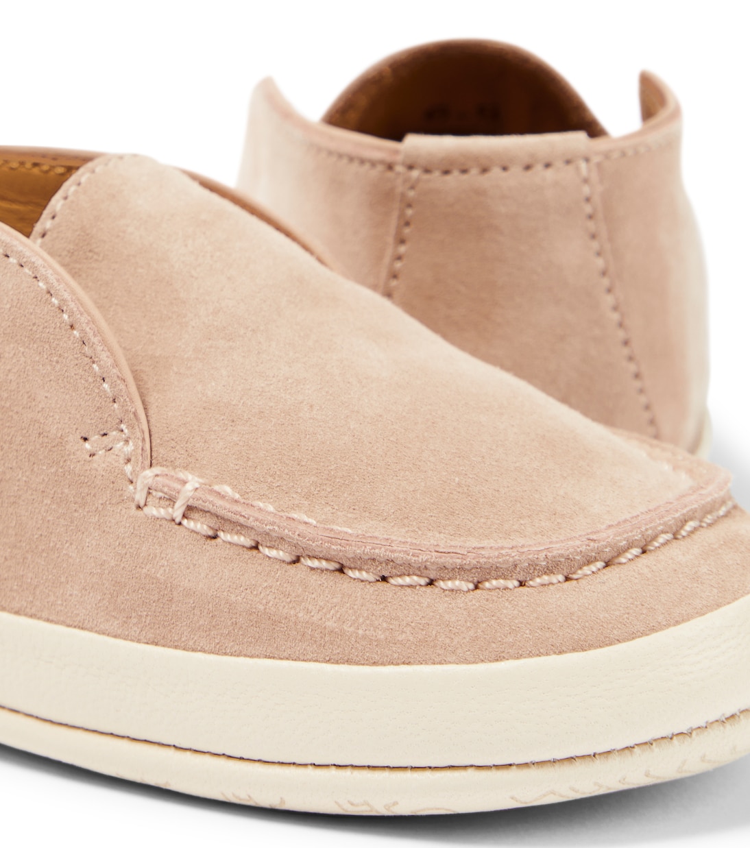 Baby Open Walk Chukka booties | Loro Piana Kids