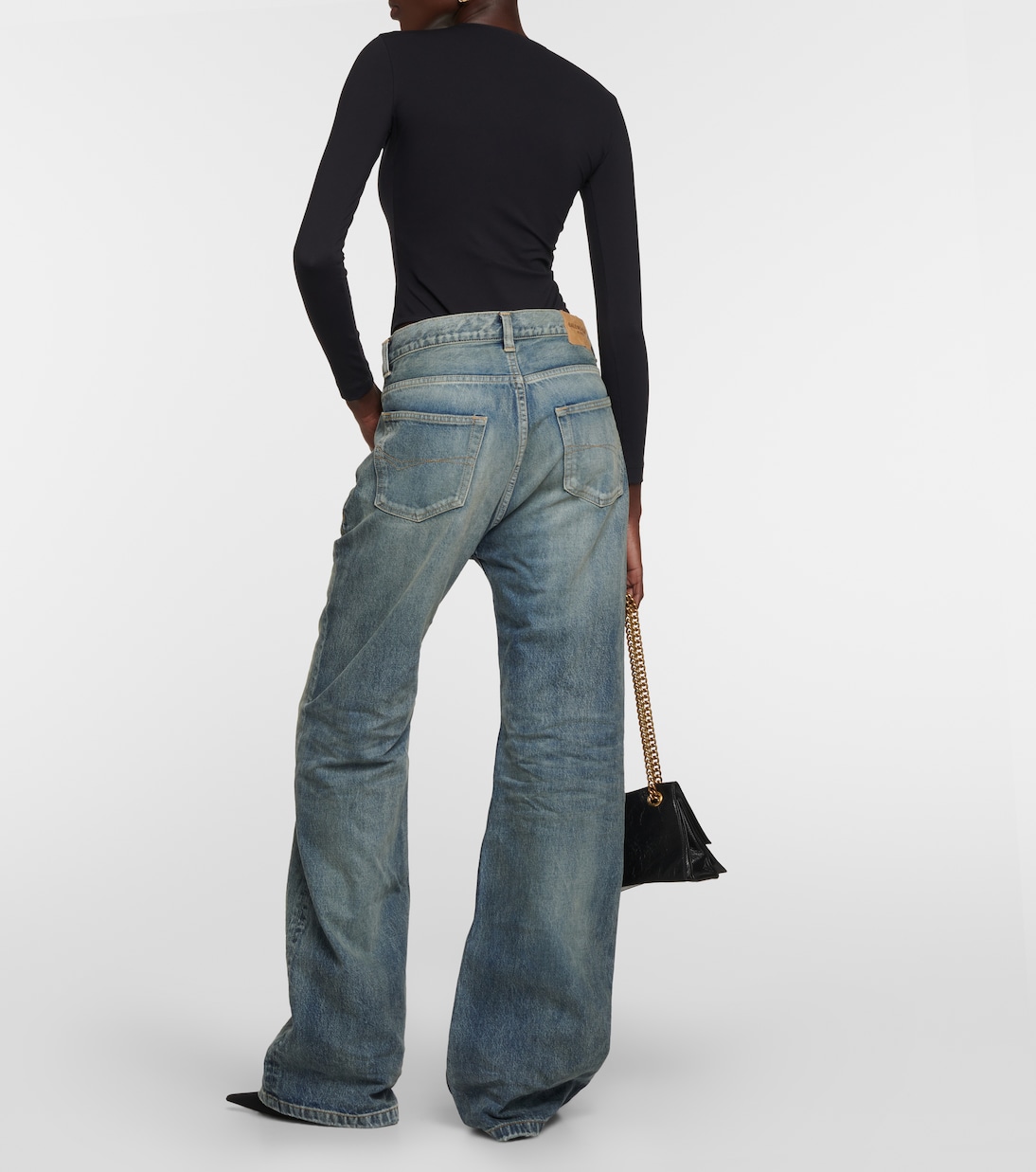 Jeans flared a vita media | Balenciaga