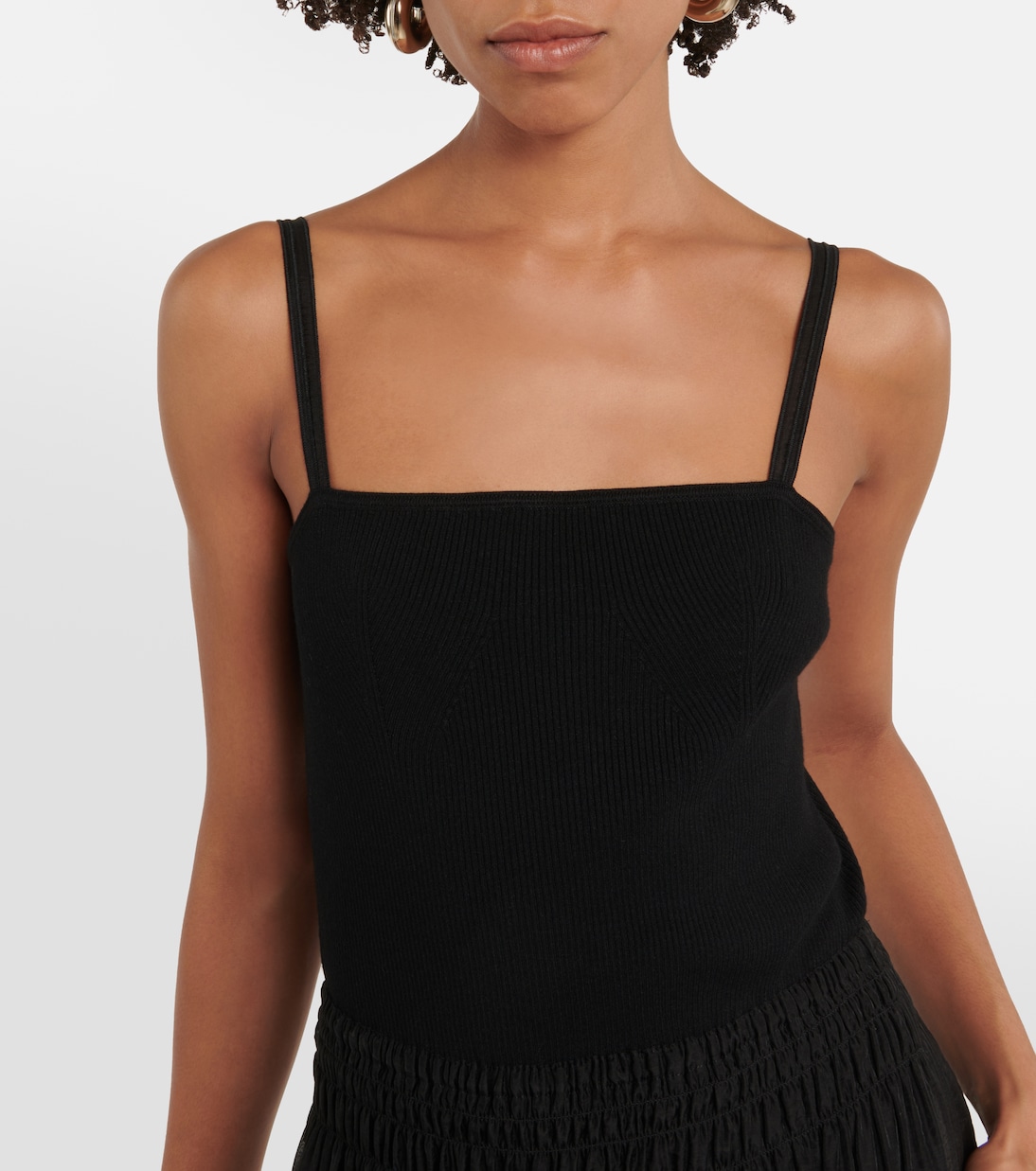 Abito midi in maglia a coste | Vince