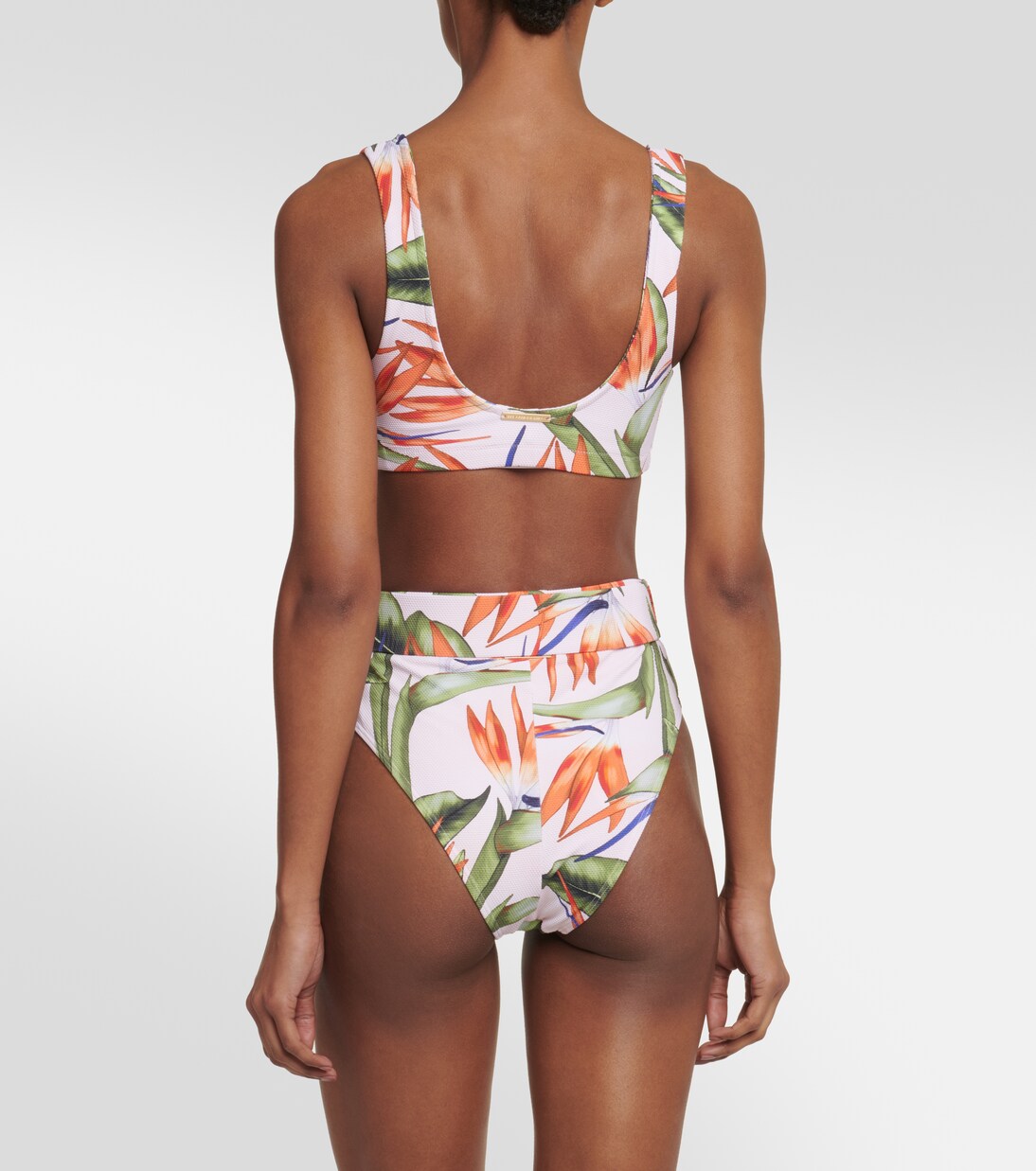 Kamala printed bikini top | Alexandra Miro