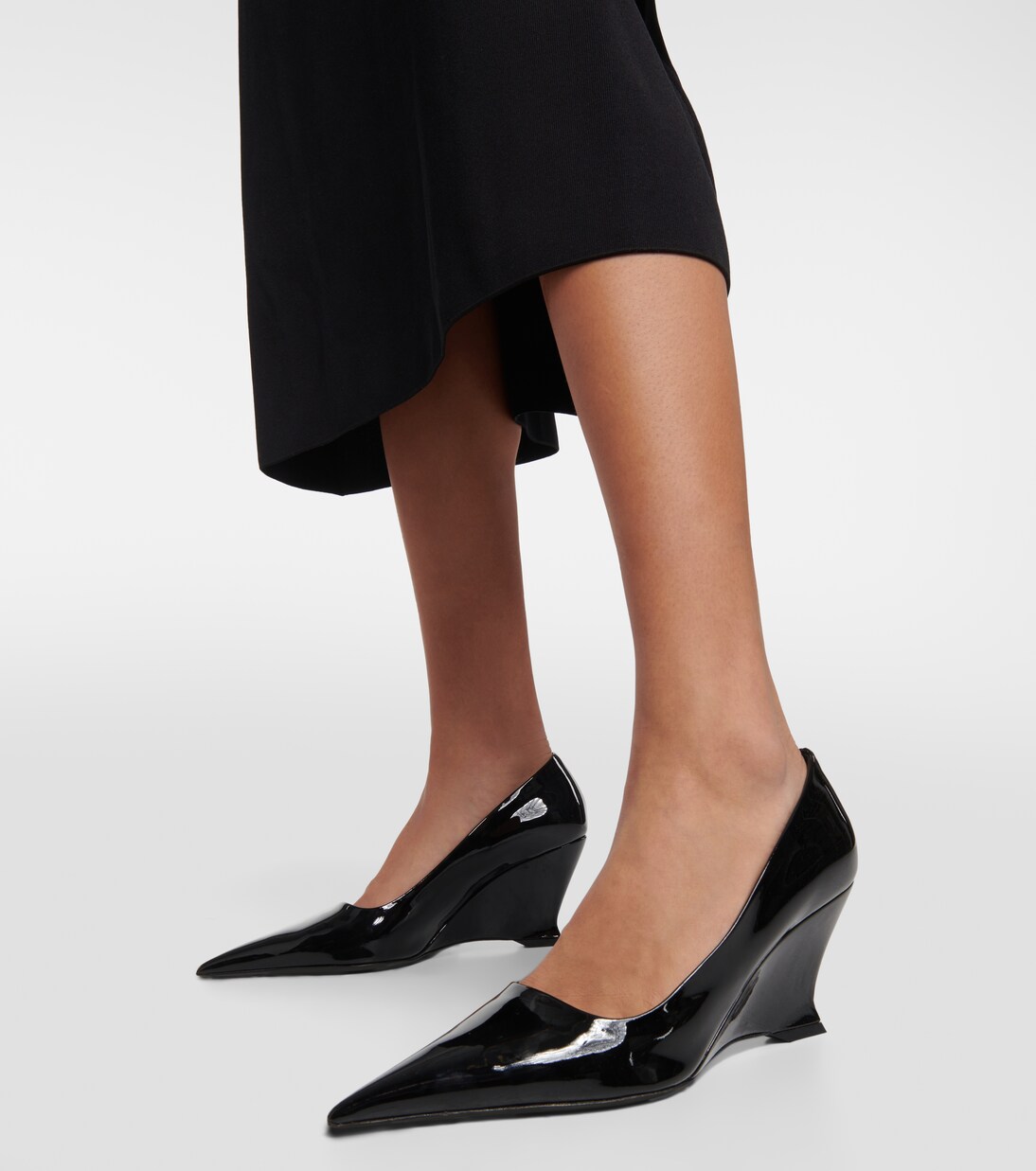 Patent leather wedges | Ferragamo