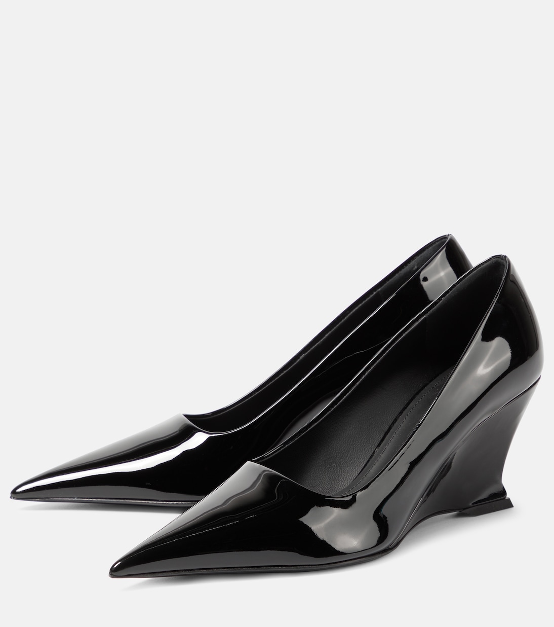 Patent leather wedges | Ferragamo