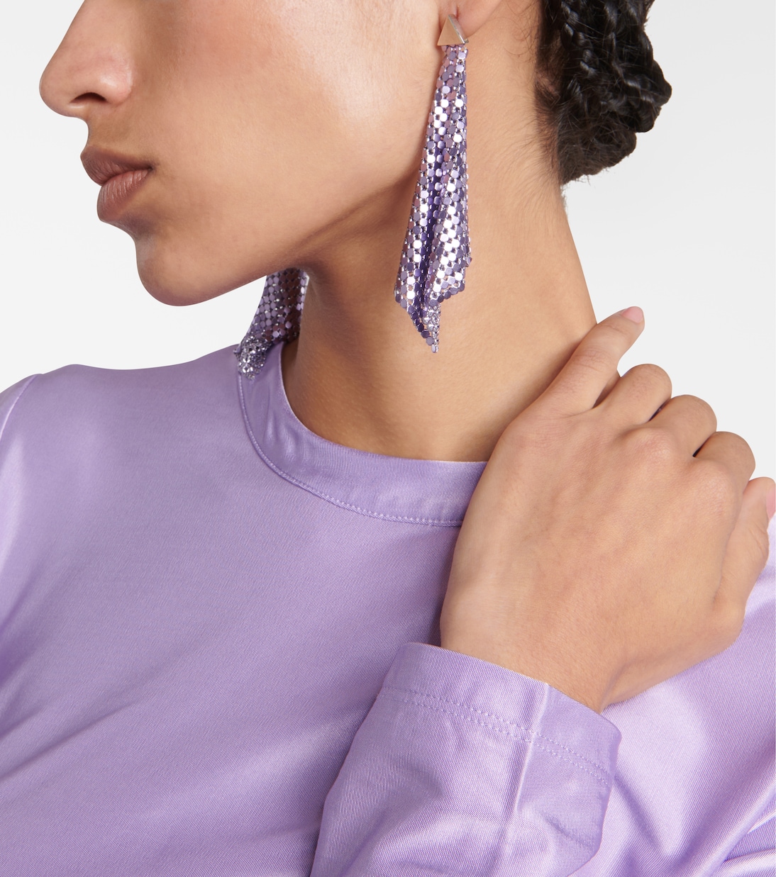 Orecchini in mesh | Rabanne