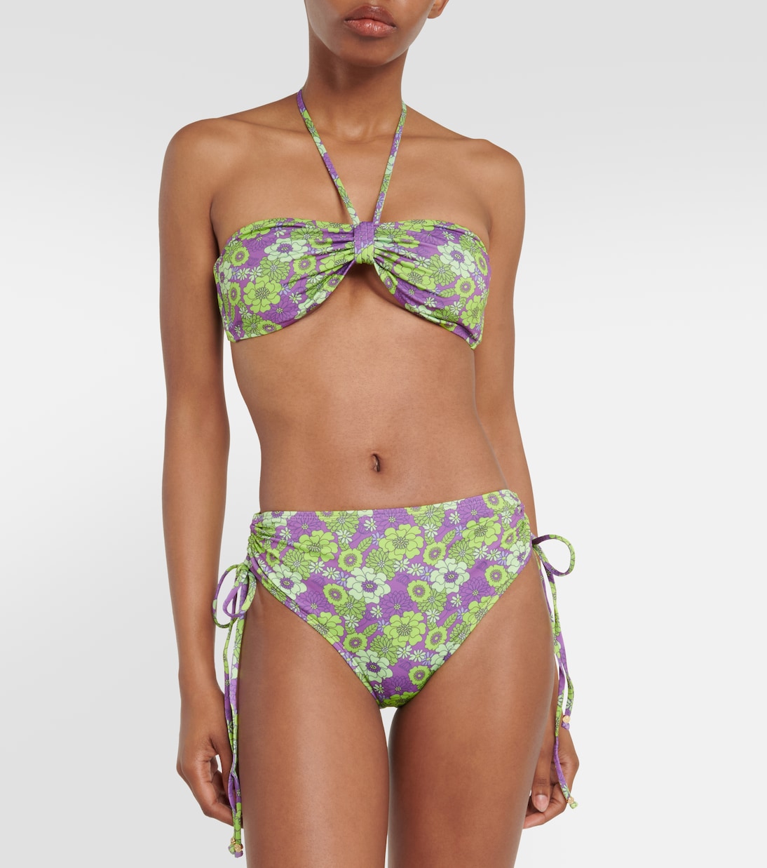Top bikini Alin con scollo all’americana | Bananhot