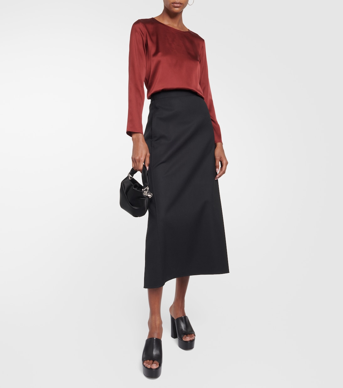 Leisure - Top Moldava in seta stretch | Max Mara