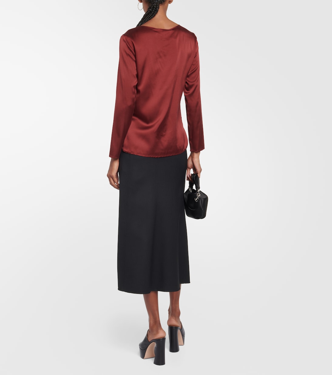 Leisure - Top Moldava in seta stretch | Max Mara
