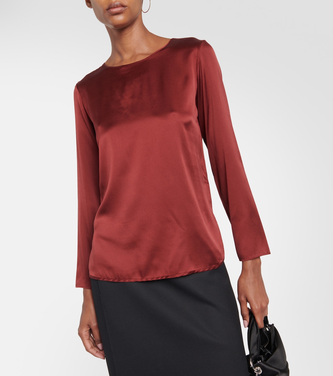 Leisure - Top Moldava in seta stretch | Max Mara