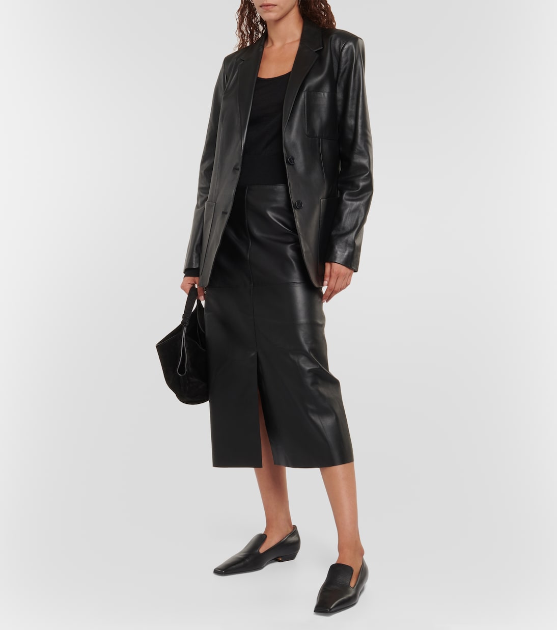 Blazer Jacques en cuir | Joseph