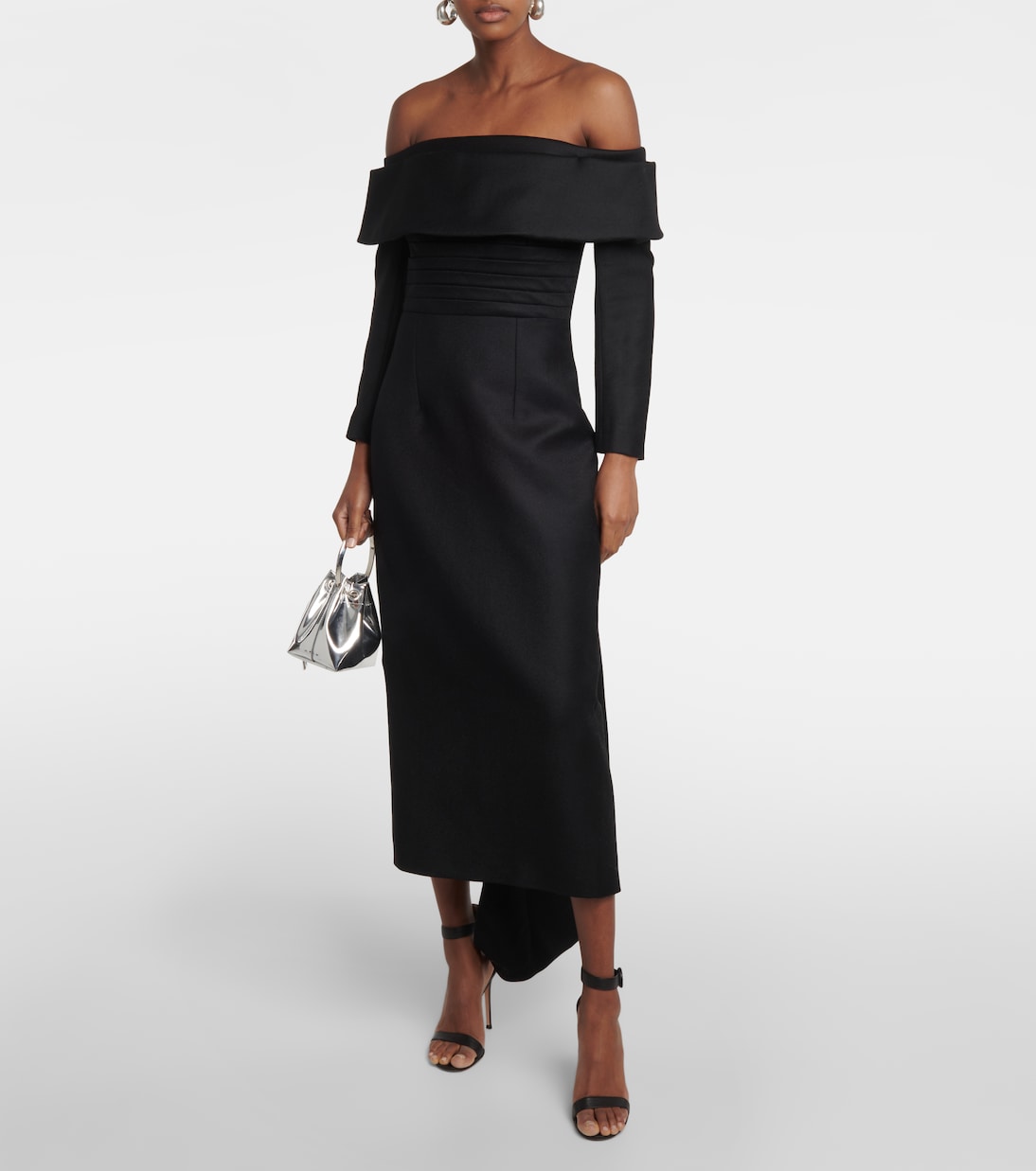 Vestido midi Derika de lana | Emilia Wickstead