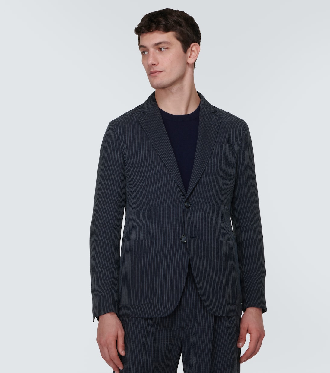 Blazer a righe | Giorgio Armani