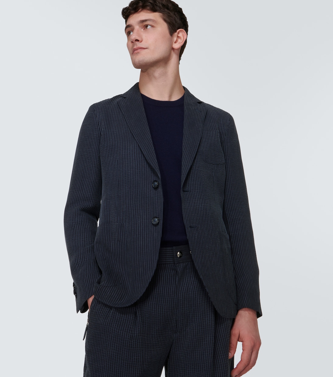 Blazer a righe | Giorgio Armani