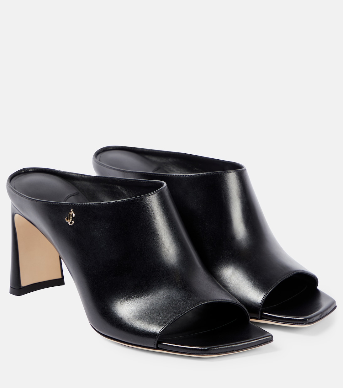 Pantoletten Kinley 75 aus Leder | Jimmy Choo