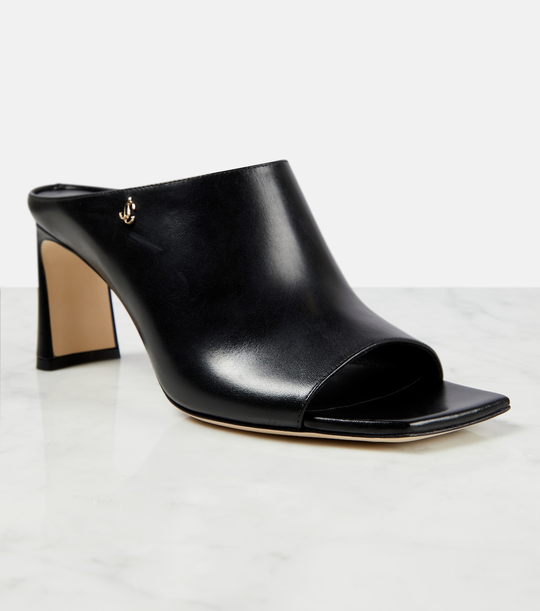 Pantoletten Kinley 75 aus Leder | Jimmy Choo