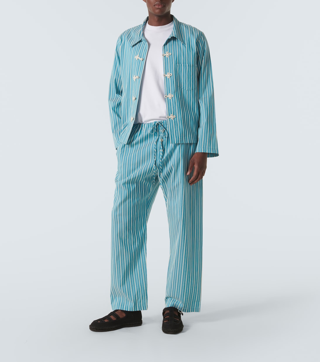 Pyjama-Hose Shore Stripe  | Bode