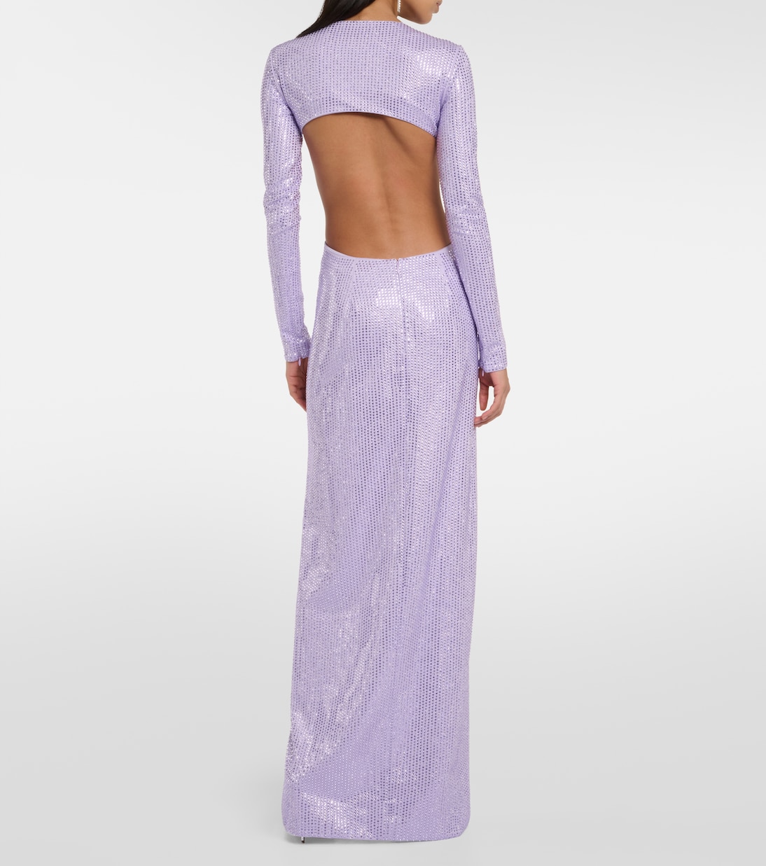 Robe aus Jersey mit Kristallen | Area