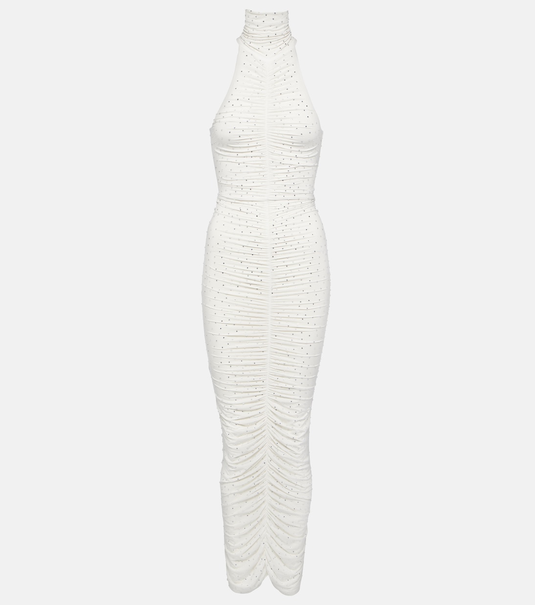 Crystal-embellished ruched maxi dress | Alex Perry