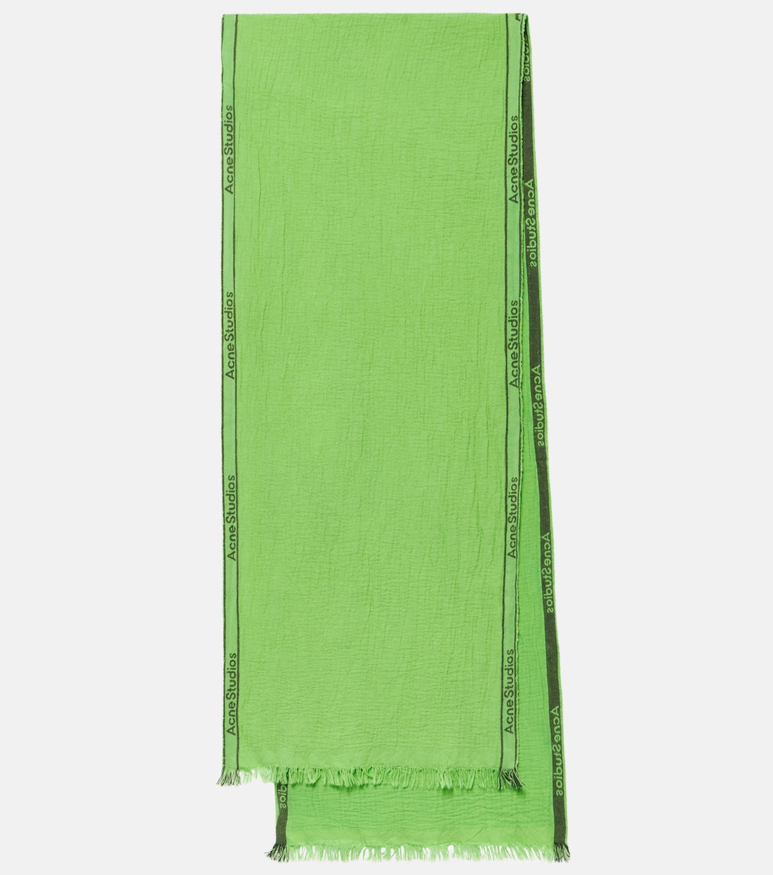 Bufanda de algodón y lino | Acne Studios