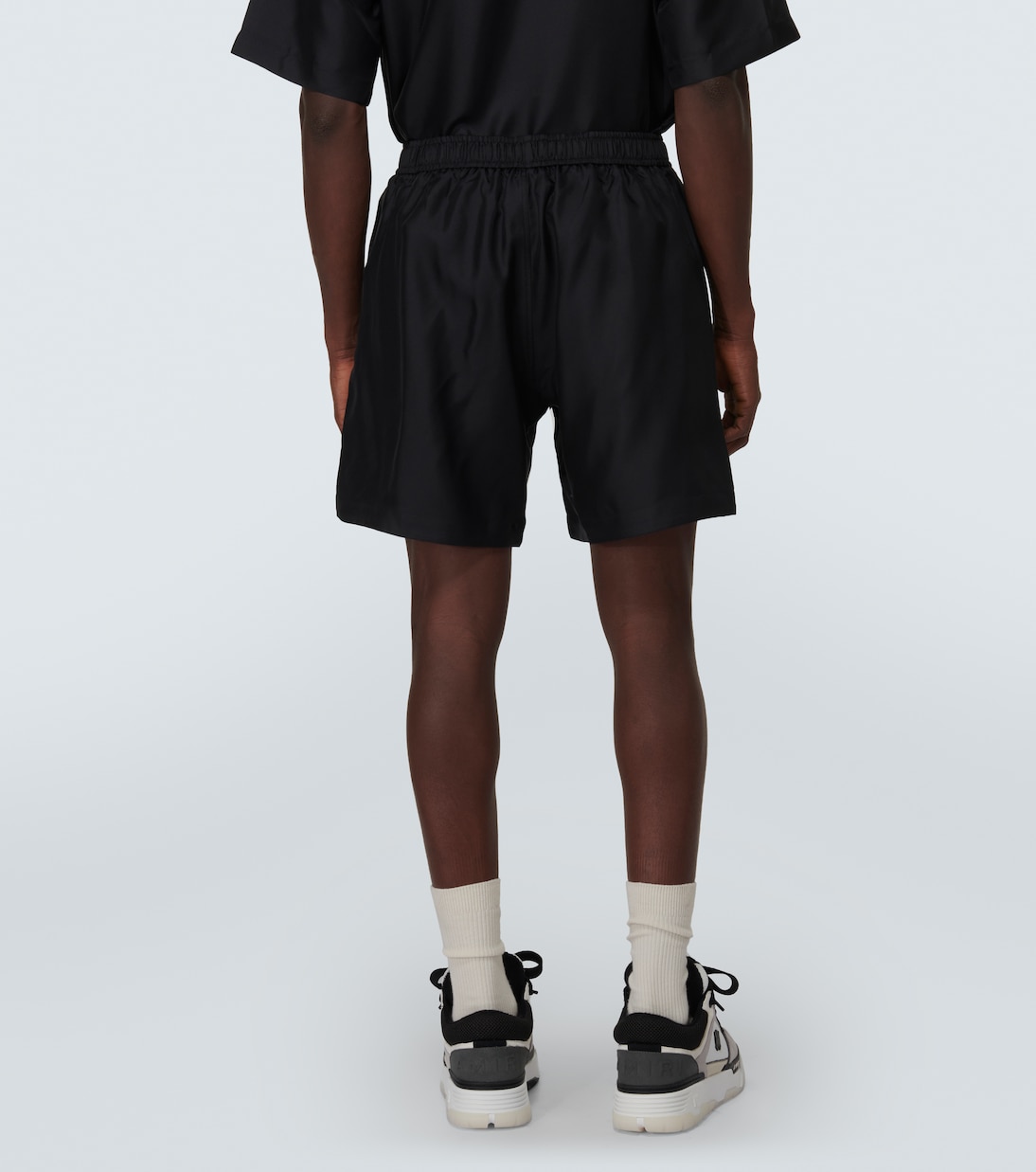 Shorts Diamond aus Seide | Amiri