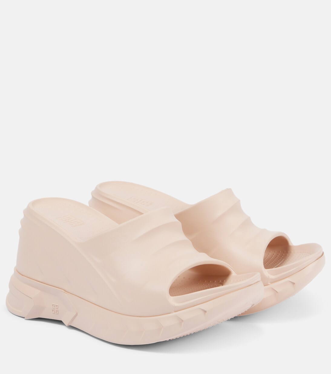 Marshmallow wedge slides | Givenchy