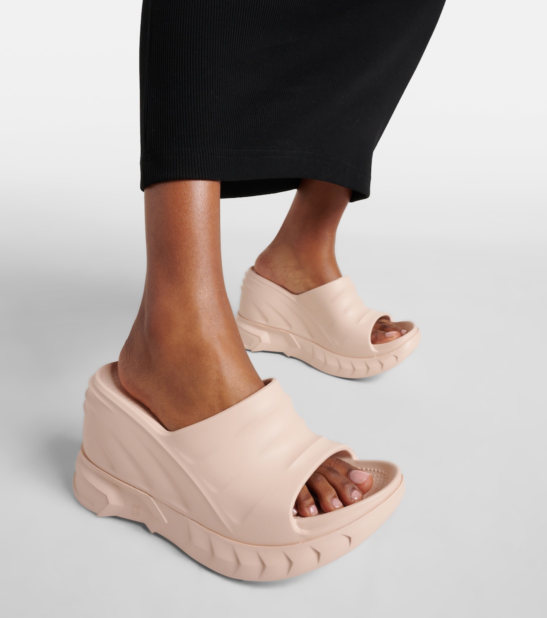 Marshmallow wedge slides | Givenchy