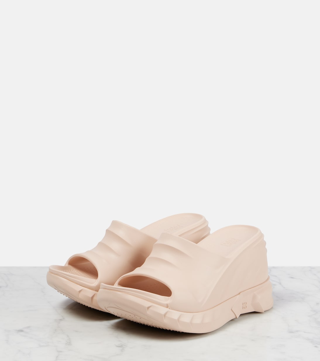 Marshmallow wedge slides | Givenchy