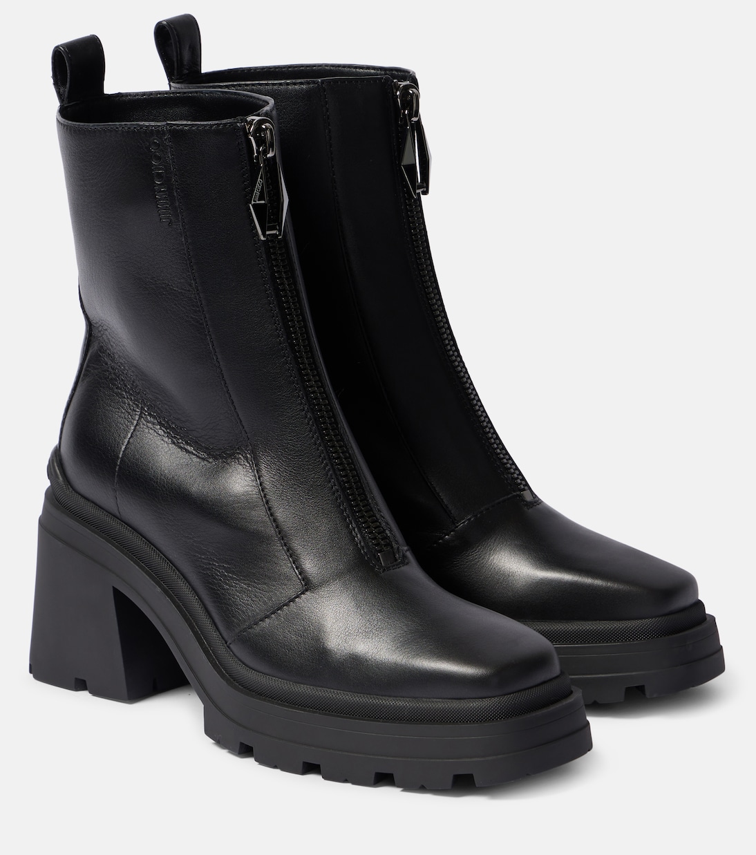 Ankle Boots Eugenie 80 aus Leder | Jimmy Choo
