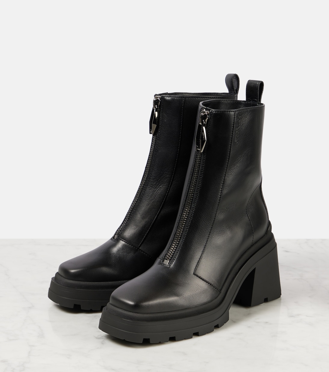 Ankle Boots Eugenie 80 aus Leder | Jimmy Choo