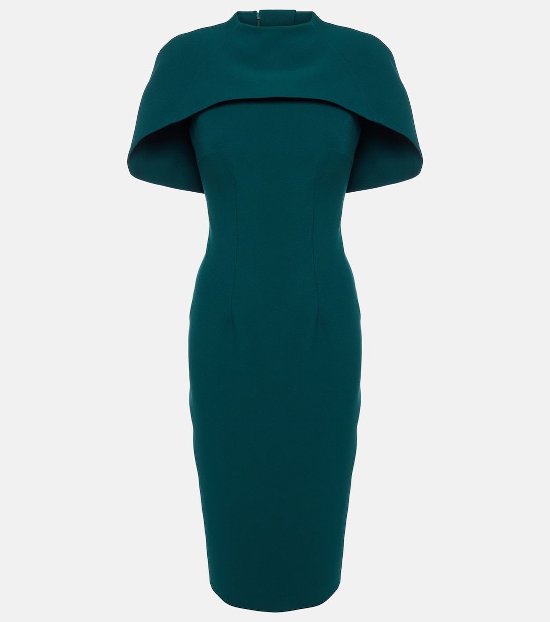Kalika caped midi dress | Safiyaa
