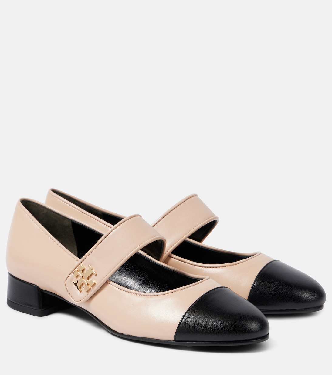 Escarpins en cuir à logo | Tory Burch