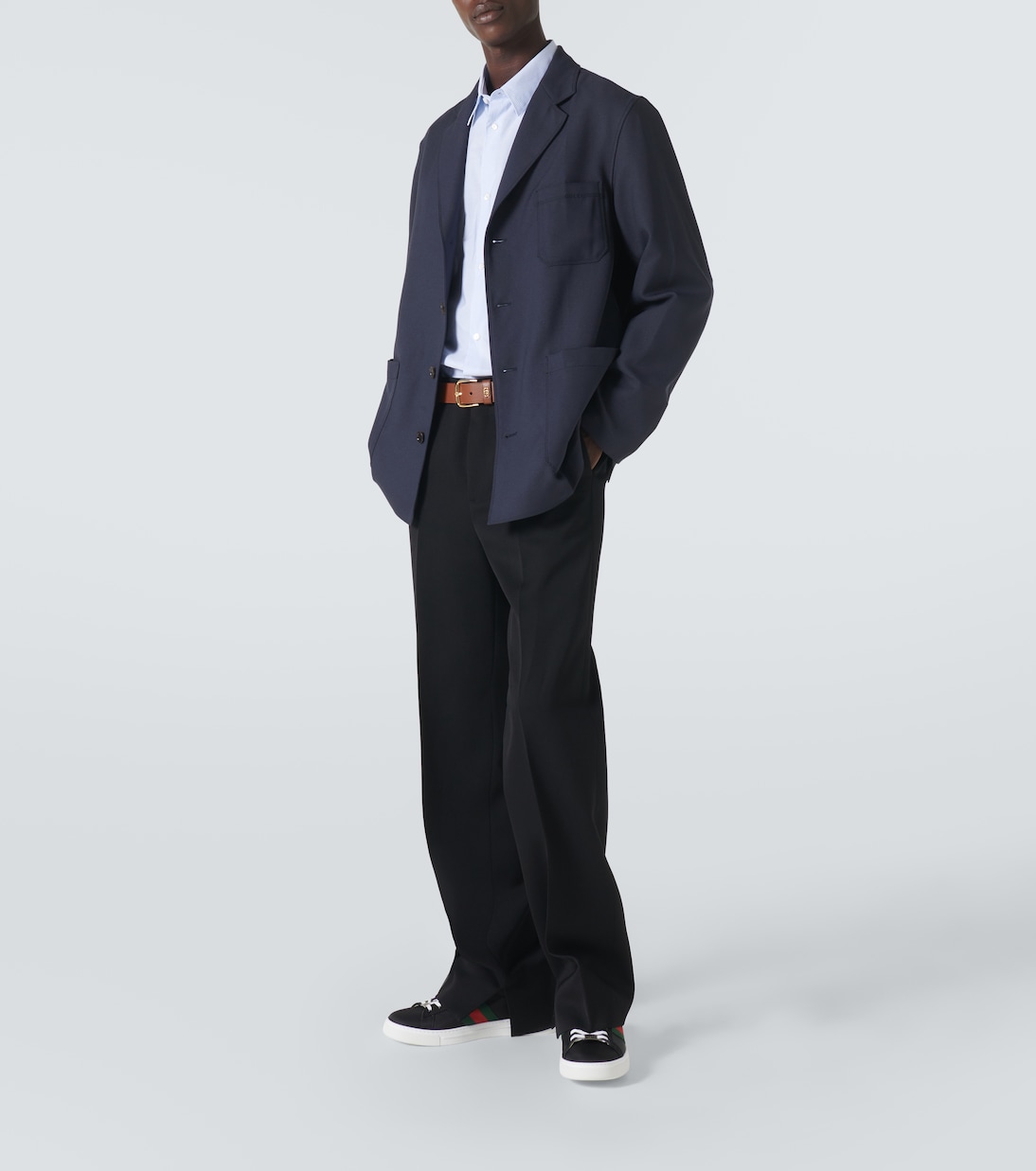 Gucci sneakers with suit shop