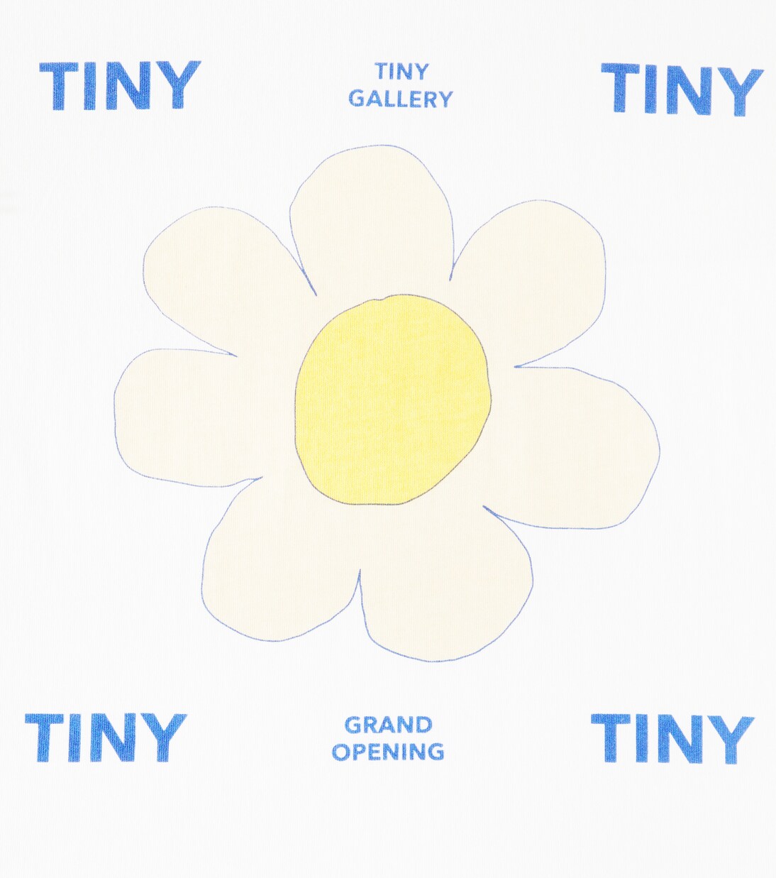 T-shirt Daisy in cotone con stampa | Tinycottons