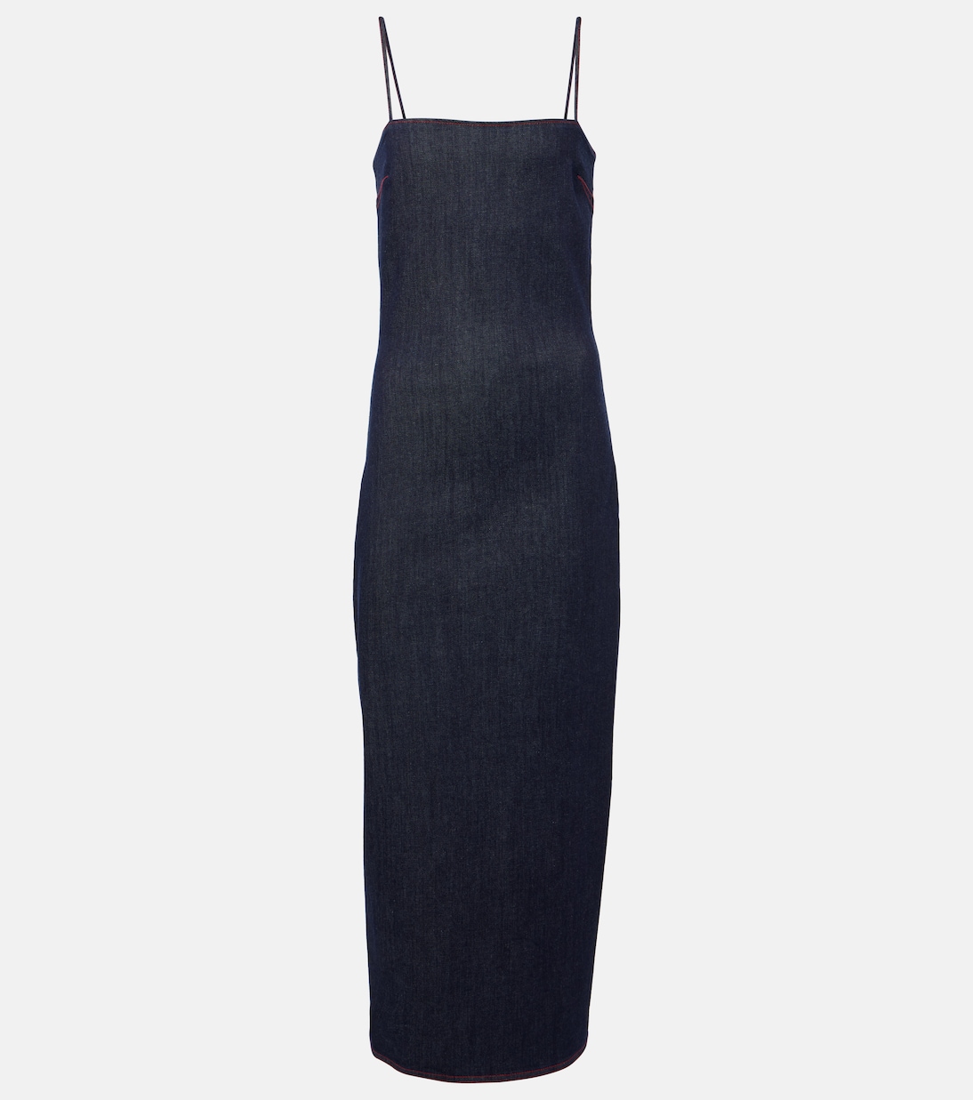 Vestido Midilargo de Denim Alaïa para Jóvenes