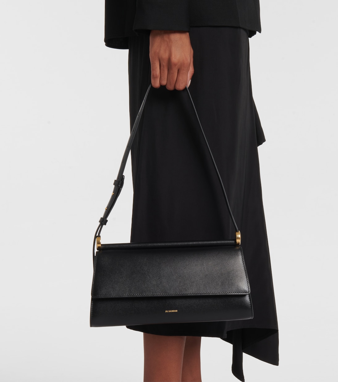 Ghost leather shoulder bag | Jil Sander