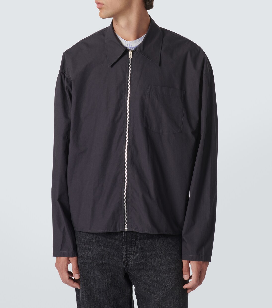 Cotton Poplin Jacket