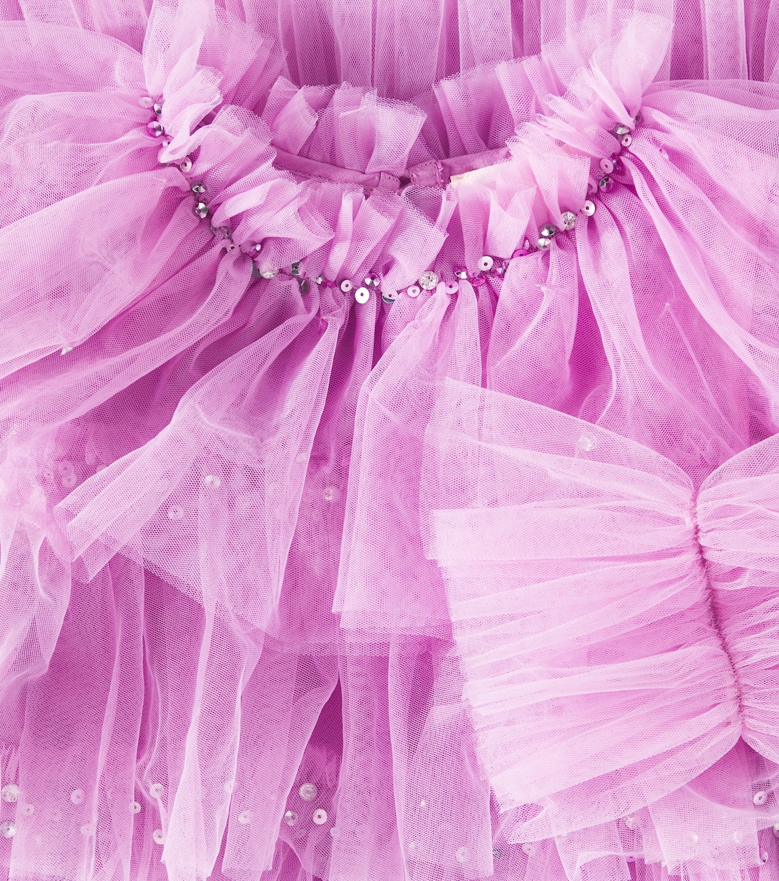 Abito Luminous in tulle con paillettes | Tutu Du Monde