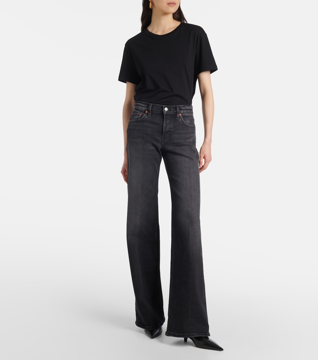 Mid-rise wide-leg jeans | Re/Done
