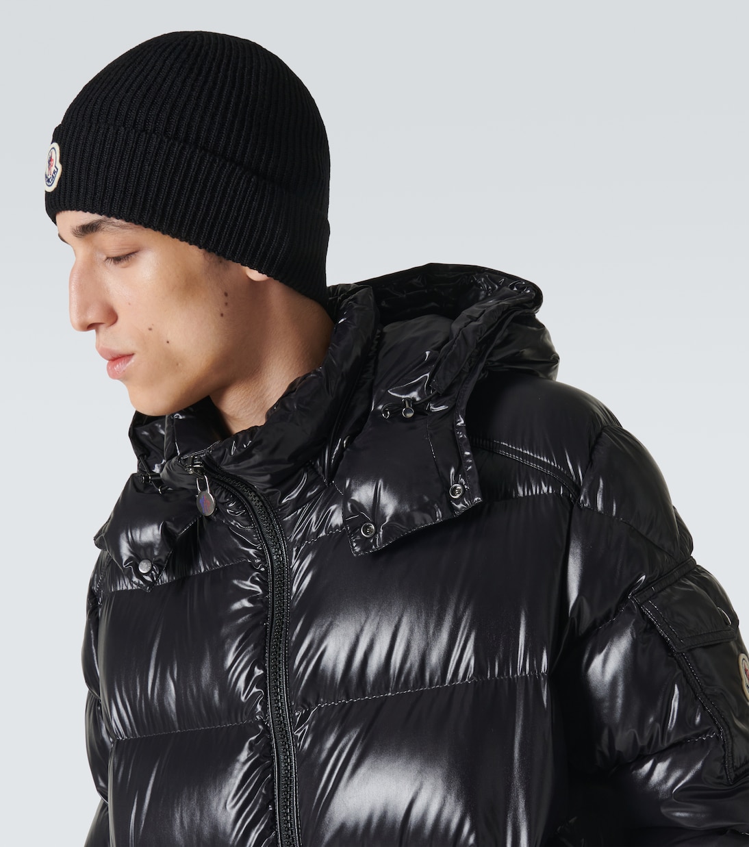 Wool beanie | Moncler