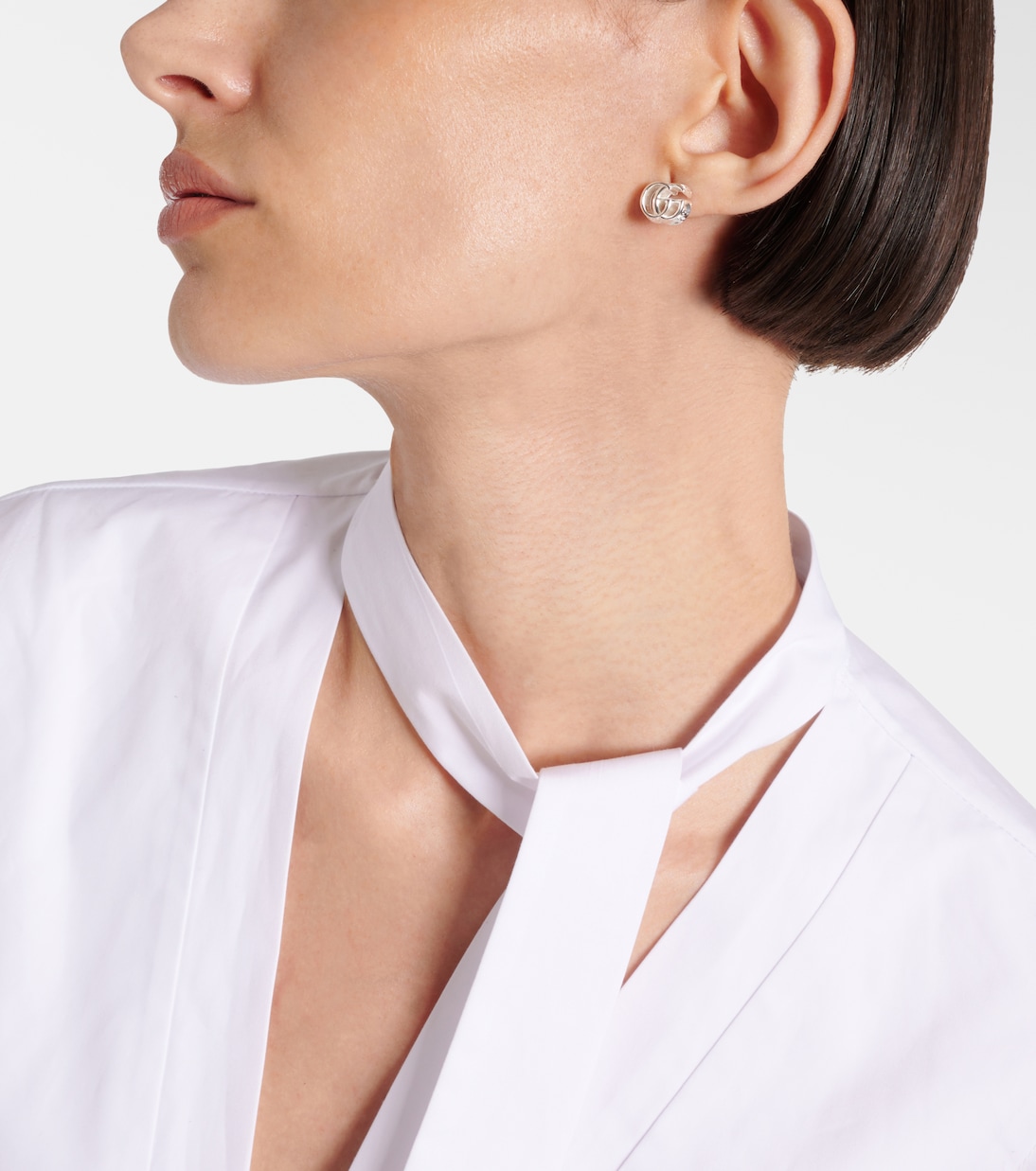 Orecchini GG Marmont in argento sterling | Gucci