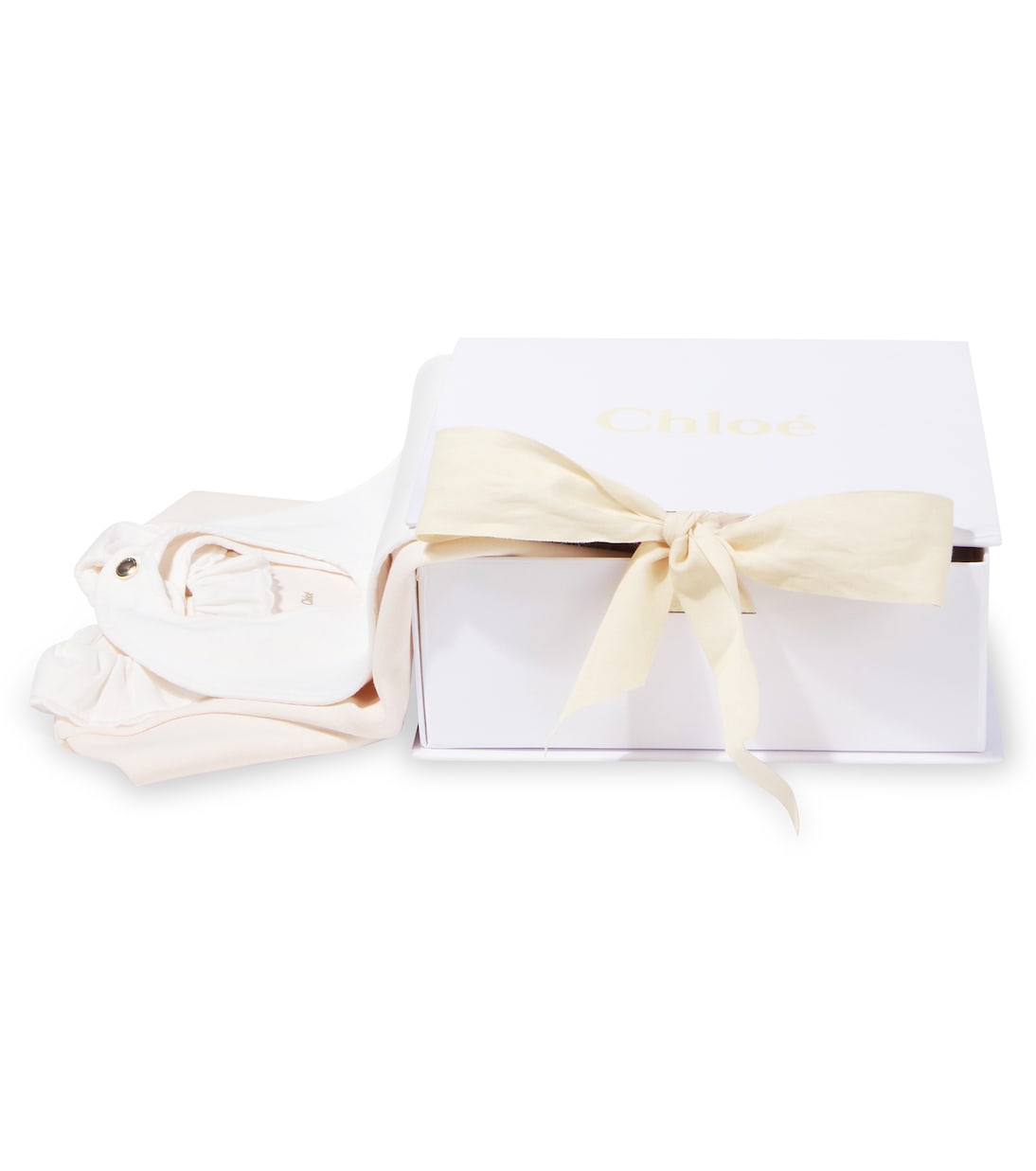 Bebé - set de mono y babero de algodón | Chloé Kids