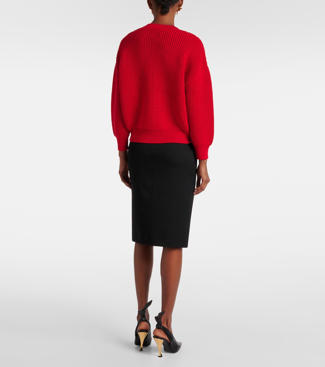 4G waffle-knit wool sweater | Givenchy