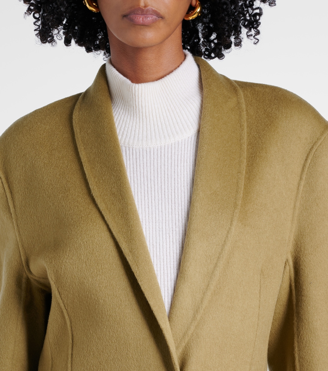 Zahra wool and cashmere-blend coat | Tove