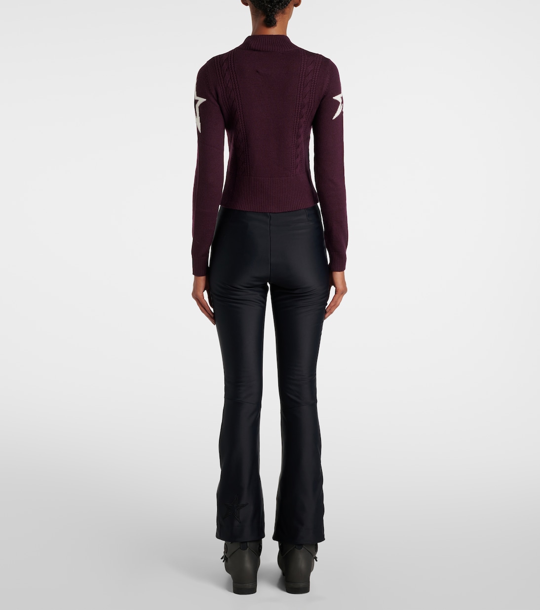 Cable-knit wool sweater | Perfect Moment