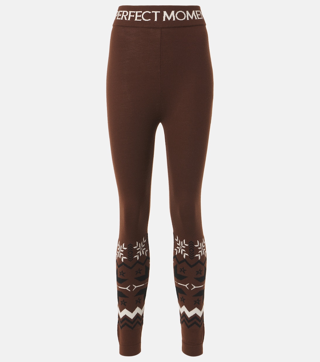 Leggings Nordic in lana a vita alta | Perfect Moment