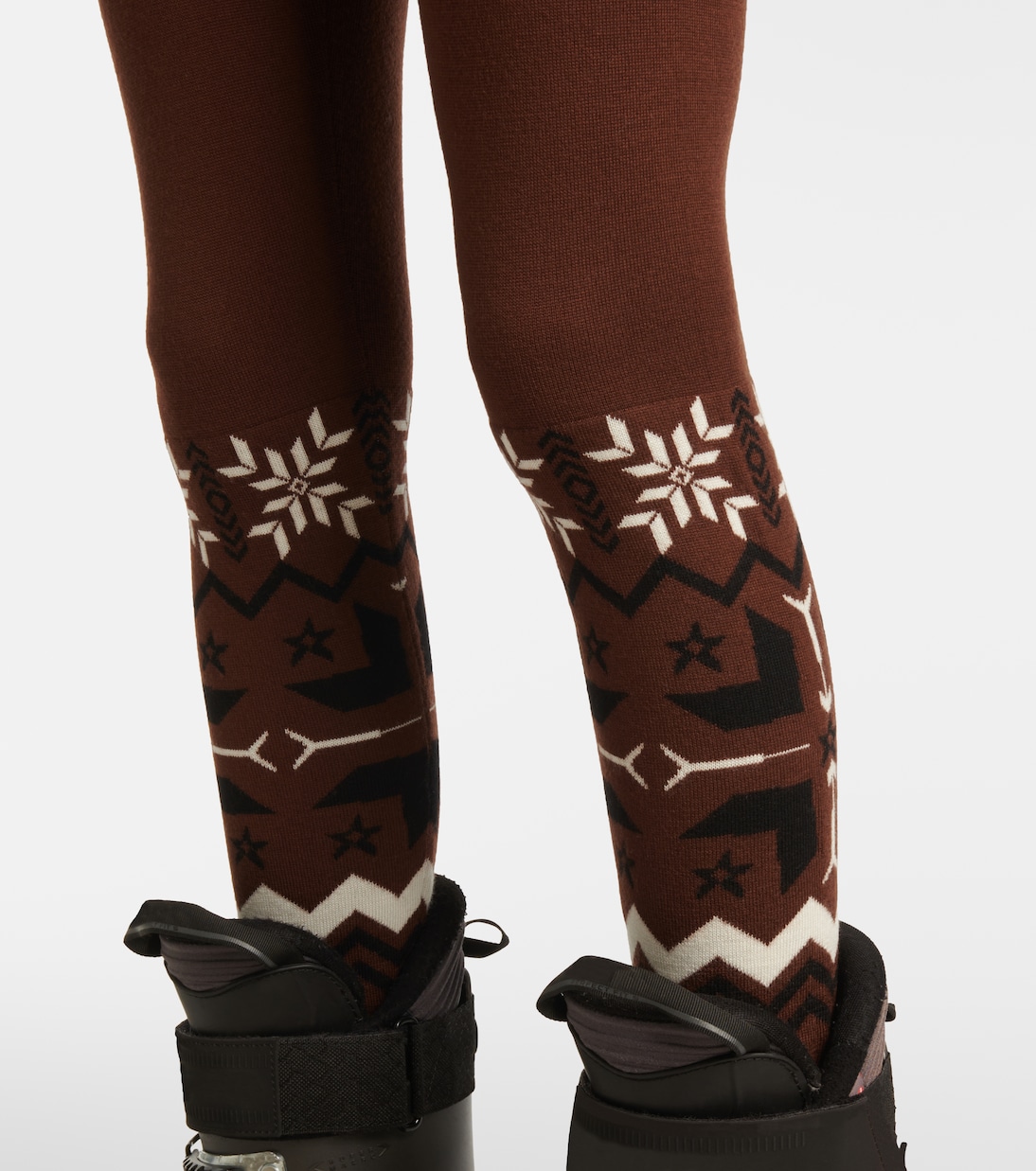 Leggings Nordic in lana a vita alta | Perfect Moment