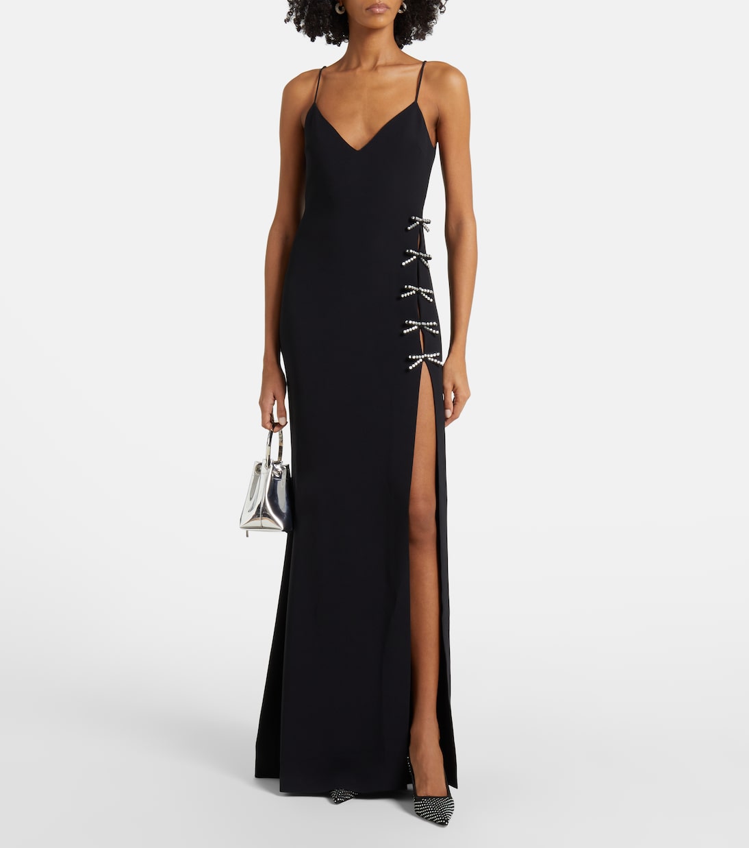 Pumps in mesh con cristalli | Jimmy Choo