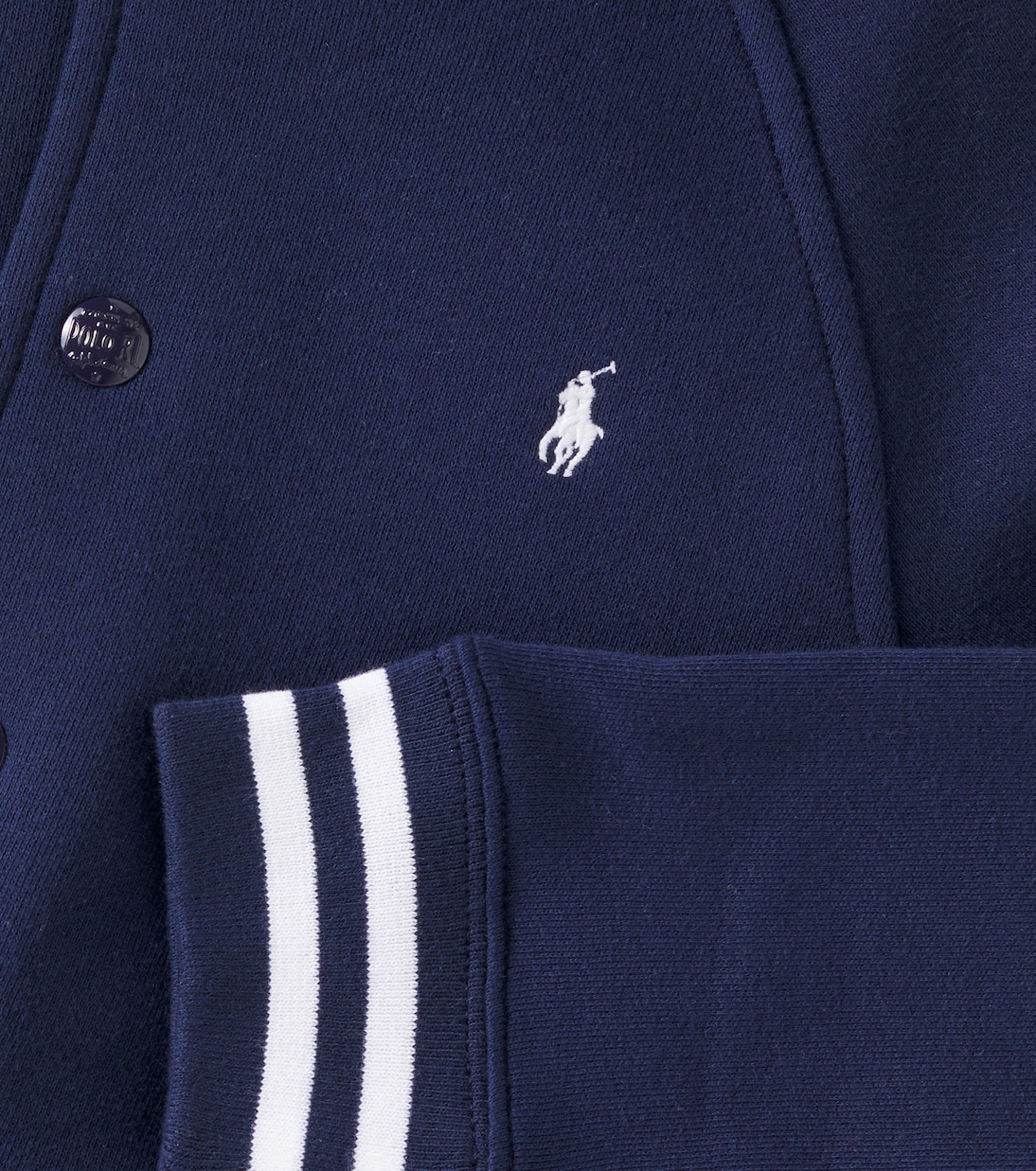 Veste teddy en coton mélangé | Polo Ralph Lauren Kids