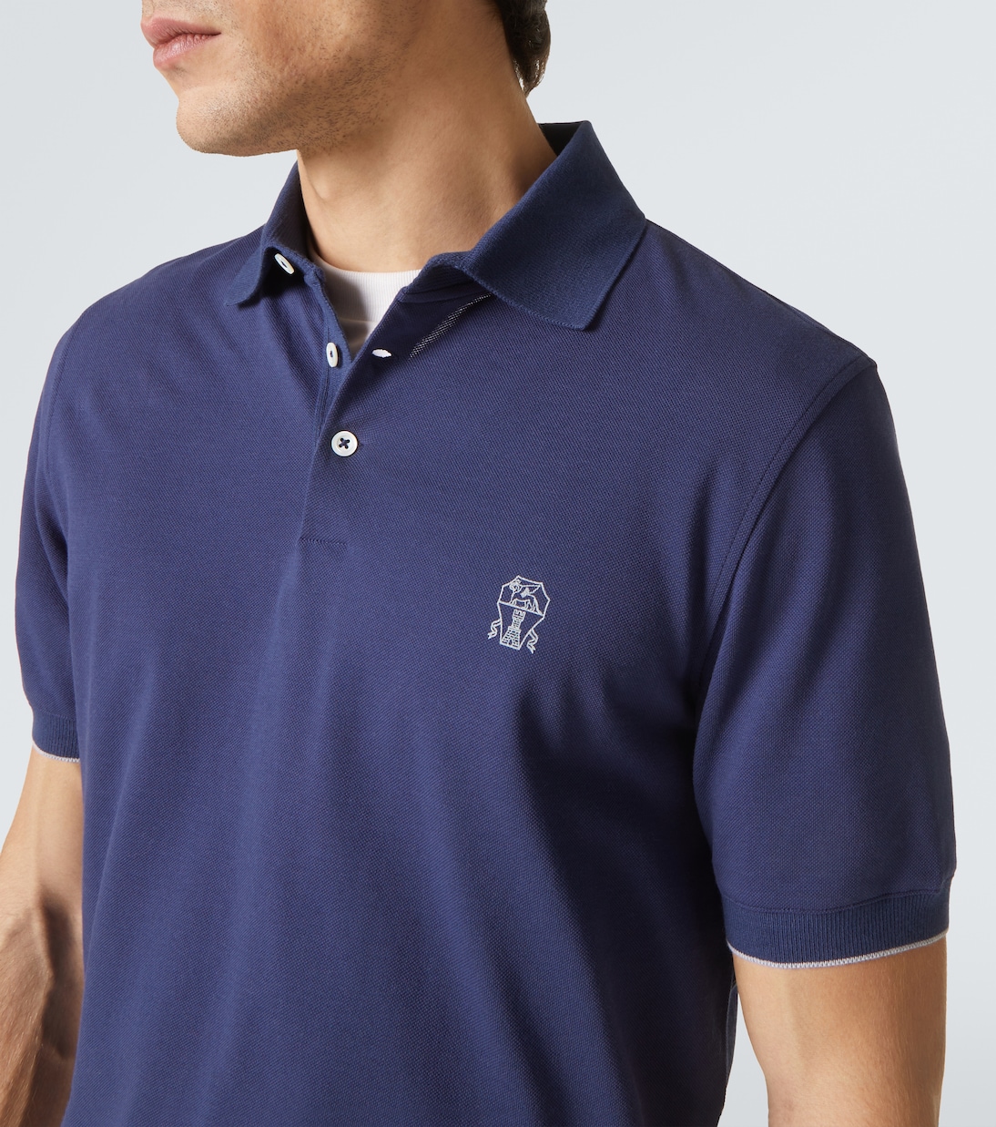 Polo in cotone | Brunello Cucinelli