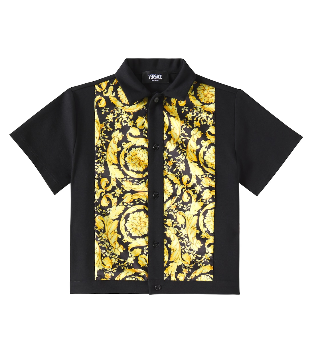 Camicia Barocco in jersey | Versace Kids