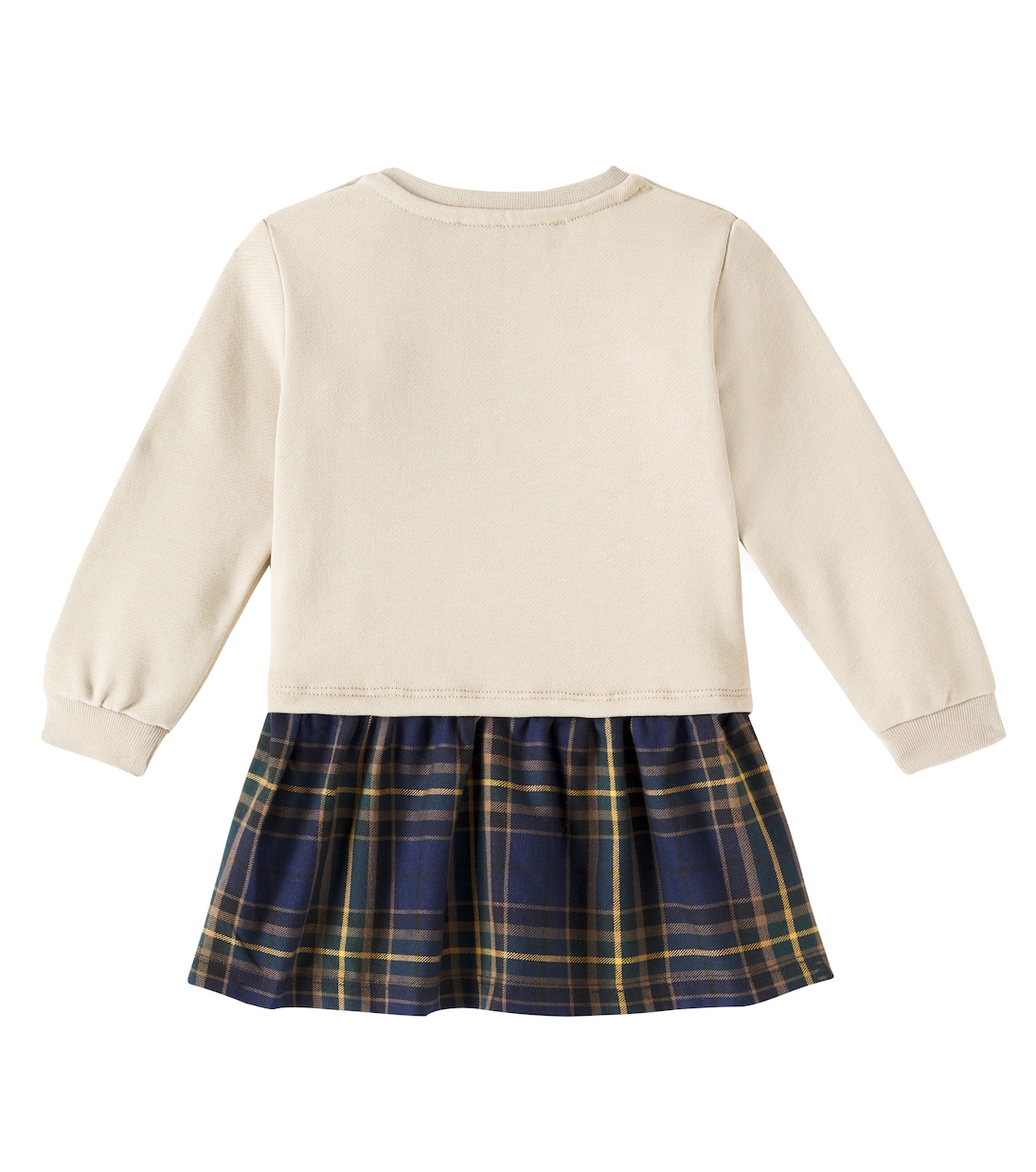 Baby - Abito in cotone con stampa | Versace Kids